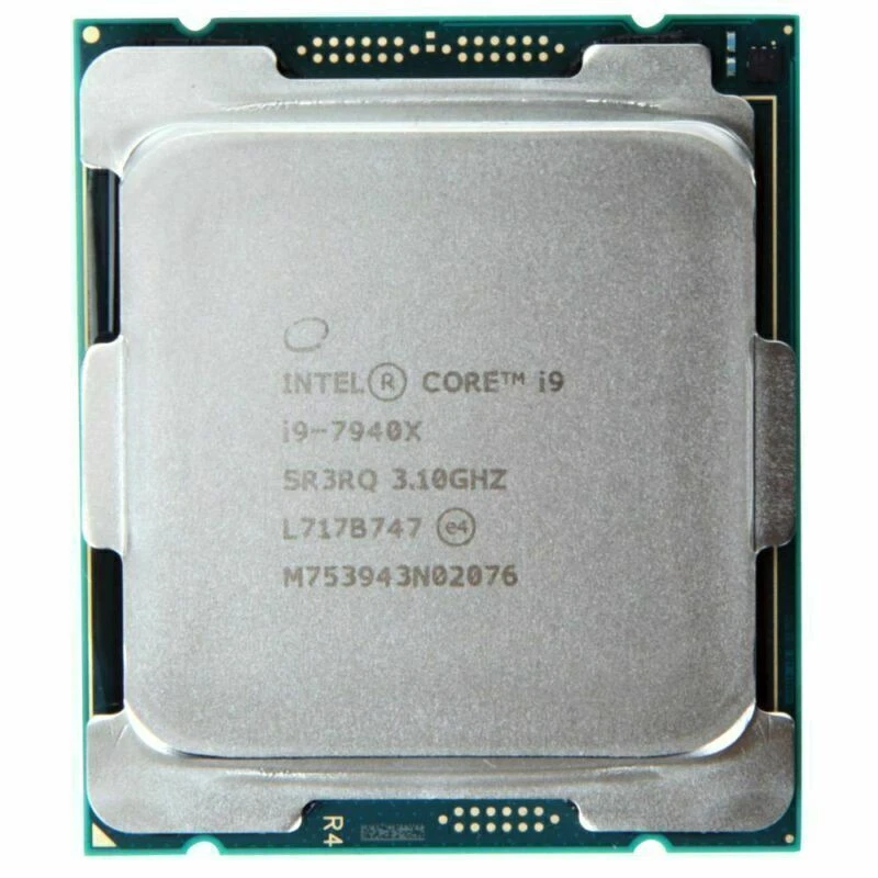 Intel Core i9-7940x CPU 3.1-4.4 ghz 14 Core 28 Threads 19.25mb lga-2066 TDP 165W - Image 1 of 1