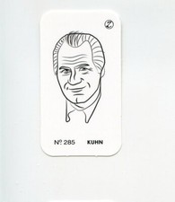 #LK.2652 BOWIE KUHN Variant "A" Spot The Winner Baseball Game Card