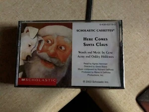 Scholastische Kassette Here Comes Santa Claus Gene Autry Agnes Herrman Brandneu - Bild 1 von 3