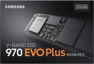 Samsung 970 Evo PLUS 500GB SSD M.2 PCIe NVMe Solid State Drive MZ-V7S500BW - Picture 1 of 4