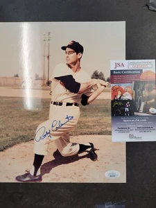 Rocky Colavito JSA Certified autographed 8x10 photo MLB Cleveland Indians - Picture 1 of 3