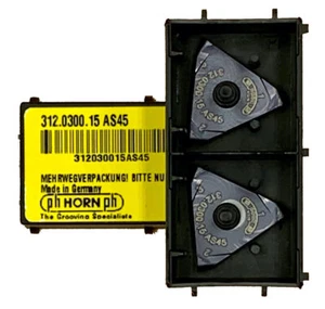 2 unidades HORN 312.0300.15 AS45 placa de corte reversible HORN System 312 - Imagen 1 de 1