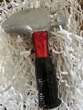 Merck Family’s Old World Christmas #32093 Claw Hammer 4.75”x2.75”x O.75”