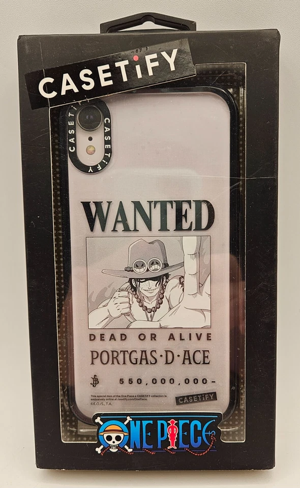 Casetify Anime Wanted Dead or Alive Portgas D Ace For Apple iPhone XR - Image 1 of 3