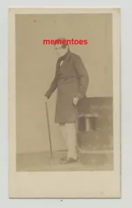 CDV Baron Lyndhurst John Singleton Copley Luddites Lawyer (1772-1863) c1861 - Picture 1 of 2