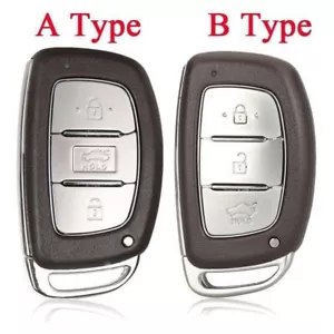 3 Buttons Flip Keyless Entry Remote Folding Key Fob Shell For Hyundai Tucson - Picture 1 of 5