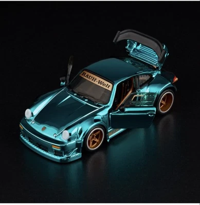 Mattel Hot Wheels RLC Exclusive RWB Porsche 930 Spectraflame teal - New (Sealed) - Image 1 of 4
