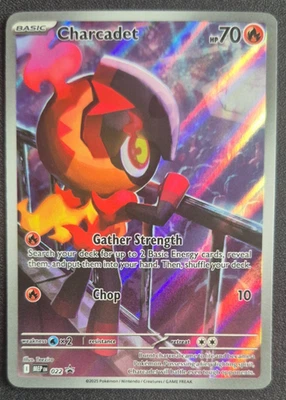 2025 Pokemon Phantasmal Flames MEP-EN Charcadet #022 Promo - Image 1 of 2
