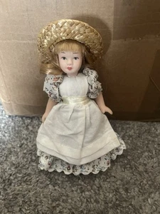 Porcelain Doll, NOT haunted, Slightly Used - Picture 1 of 4