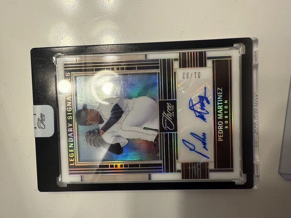 2024 Panini Three and Two Pedro Martinez Legendary Signatures No. LEG-PM 10/32 - Image 1 of 2
