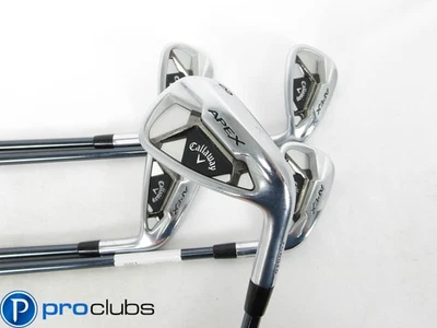 CALLAWAY '2021 APEX FORGED IRONS 6-PW GRAPHITE UST RECOIL DART 90 REGULAR FLEX - Image 1 of 4