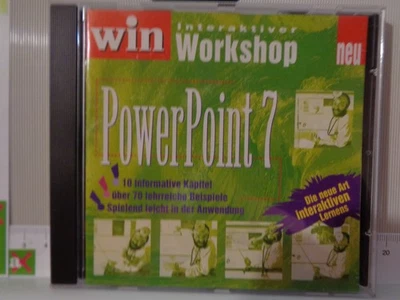 CD-Rom Powerpoint 7.0: Eine praxisnahe Einführung mit über 70 Beispielen, Tipps - Bild 1 von 2