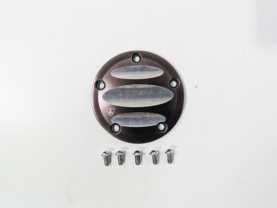 Harley Touring Road King Arlen Ness 1998 FLHRCI cubierta de distribución de corte profundo 03-584 Foto 1 de 4