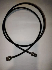1m TNC-Verlängerungskabel  RG-58U  mit TNC-Stecker und TNC-Buchse - Bild 1 von 2