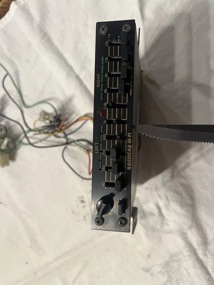 Vintage American Hi-Fi VTR-2020 7-Band Stereo Graphic Equalizer — Car EQ - Bild 1 von 4