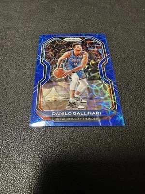 Panini Prizm Daniel Gallinari #61 2020 mira telescópica azul Prizm/49-OKC Thunder Foto 1 de 4