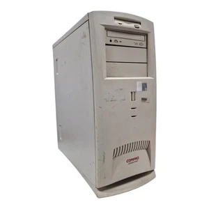 Vintage Retro PC – Compaq Deskpro – Pentium II 350 MHz – 128 Mo RAM – Défectueux - Afbeelding 1 van 18