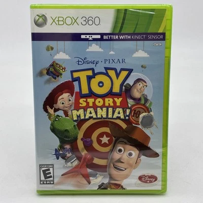 Disney Pixar Toy Story Mania Microsoft Xbox 360 2012 Kinect Game Unused Sealed - Image 1 of 4