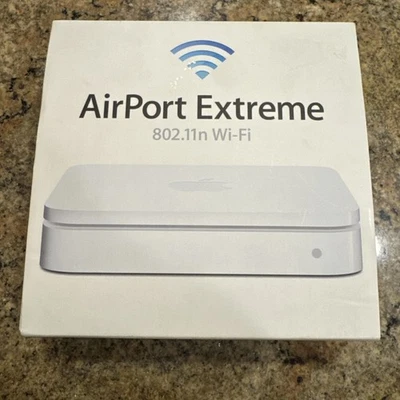 Apple Airport Extreme 802.11n WiFi MD031LL/A A1408 Wireless Router - Image 1 of 2
