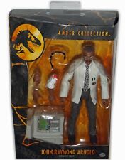 Jurassic Park Amber Collection John Raymond Arnold with computer world Mattel