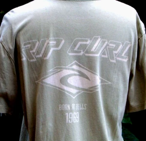 Rip Curl Men's T-Shirt S Sage Short Sleeve Fade Out Surf Tee Casual Shirt - Bild 1 von 2