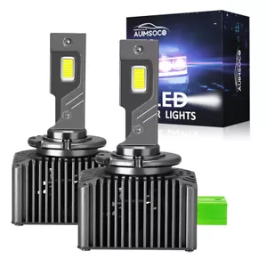 For Chevrolet Camaro 2014-2018 - 2X D3S LED Xenon Headlight Bulbs High-Low Beam - Picture 1 of 10
