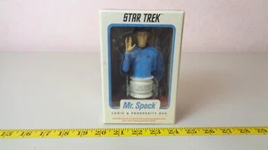 Star Trek Clásico TOS Mr. Spock Lógica y Prosperidad Caja Busto Soporte Libro Sin usar, en caja - Imagen 1 de 5