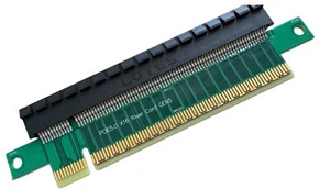 Carte d'extension PCIe5.0 PCI-E 164 broches Gen5 X16 32GT/s Protective Upward 180 riser - Photo 1/11