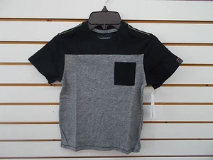 T-Shirt Jungen Calvin Klein Jeans $ 24 schwarz & schwarz heather Größe 4 - 7X - Bild 1 von 3