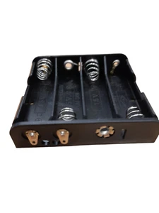 AA x 4 Battery Holder For PCB BOARD MOUNT - Picture 1 of 1