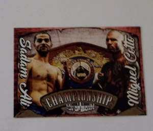 Miguel Cotto vs Saddam Ali 2017 4LUVofBOXING Boxing card combattimento campionato - Foto 1 di 3