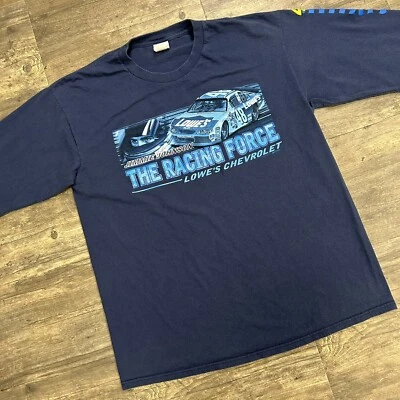 Camiseta manga larga Jimmie Johnson Chase Authentics Lowes #48 Nascar talla XL Foto 1 de 4