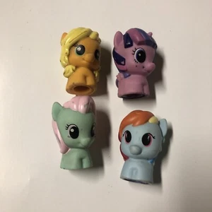4 Playskool Friend My Little Pony Rainbow Dash Apple Jack Twilight Sparkle Minty - Picture 1 of 6