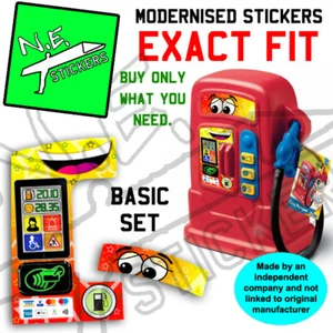 Replacement Stickers TO FIT Little Tikes Cozy Pumper Gas Pump Toy Petrol Station - Picture 1 of 4