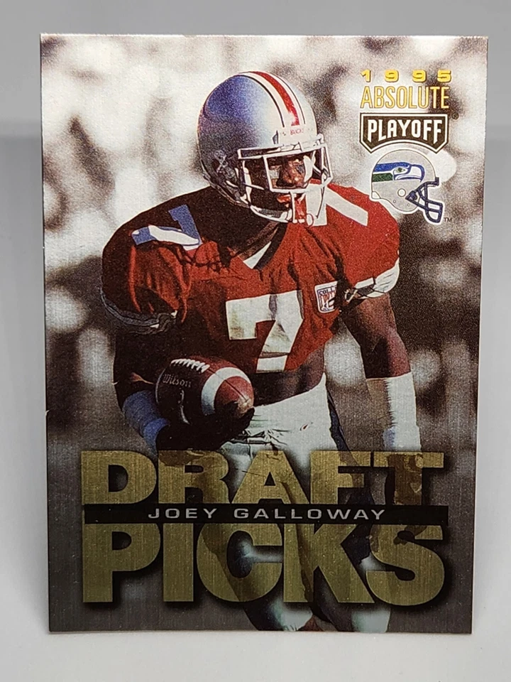 Joey Galloway 1995 (RC) Playoff Absolute Draft Picks Rookie Card #187 NM+ - Image 1 of 4