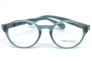 Giorgio Armani AR7002-F 5034 Light Teal Translucent Eyeglasses New Authentic 50  - Picture 1 of 6