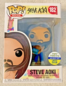 Funko Pop! Steve Aoki #182 Toy Tokyo SDCC 2020 Exclusive Imperfect Box - Bild 1 von 9
