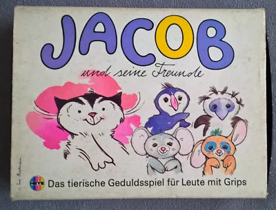 Jacob und Seine Freunde - Kartenlegespiel / Puzzle ab 6 Jahren - RAR - Bild 1 von 3
