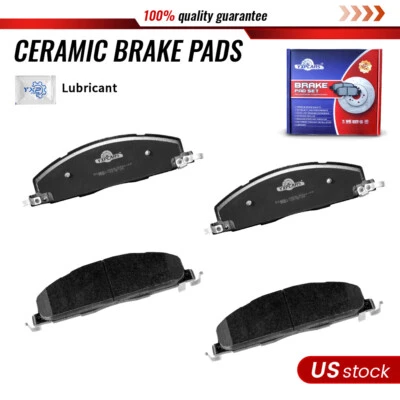 Rear Brake Ceramic Pads for 2009 2010 2011 2012 - 2016 Dodge Ram 2500 3500 NEW - Image 1 of 4