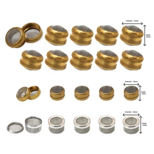 20x Brass/Steel Mesh Screw Basket Watch Tool Parts Cleaning Set 3 SIZES 17-25mm - Picture 1 of 1