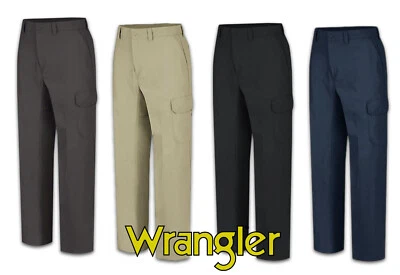 Wrangler Functional Cargo Pocket Work Pants Durable Industrial Work Uniform WP80 - Image 1 of 4