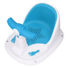 (Blue White)Baby Bath Side Opening Baby Bath Anti-Slip Strong Suction Cup For