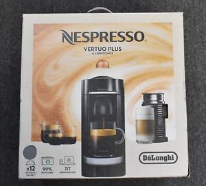 Nespresso Vertuo Plus Deluxe Coffee & Espresso Maker and Aeroccino Milk Frother