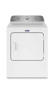 Maytag 7 cub ft Electric Dryer White MEDB766FWO - Picture 1 of 12