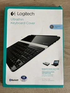 Logitech Black Ultrathin Keyboard Cover for ipad, iPad 2 (3rd & 4th generation) - Picture 1 of 4