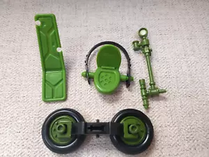 TEENAGE MUTANT NINJA TURTLES TMNT DOUBLE BARREL PLUNGER GUN 1989 PARTS LOT! - Picture 1 of 9