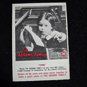 ExMt 1964 Donruss The Addams Family Trading Card 36 - Picture 1 of 2
