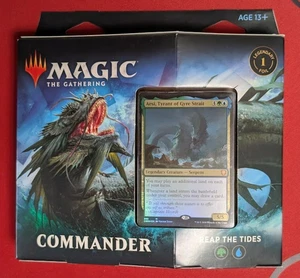 Sealed Commander Deck REAP THE TIDES Magic the Gathering Commander Legends MTG - Picture 1 of 2