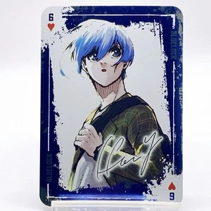 Yo Hiori Blue Lock Egoísta Tarjeta de Juego Corazón 6 Holo Japón Anime Manga Envío Gratis - Imagen 1 de 10