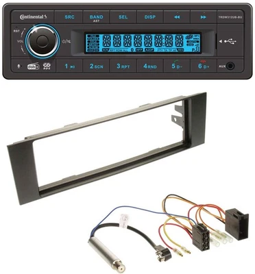 Continental MP3 DAB USB Bluetooth Autoradio für Audi A3 (8P, 03-06) - ISO - Bild 1 von 4